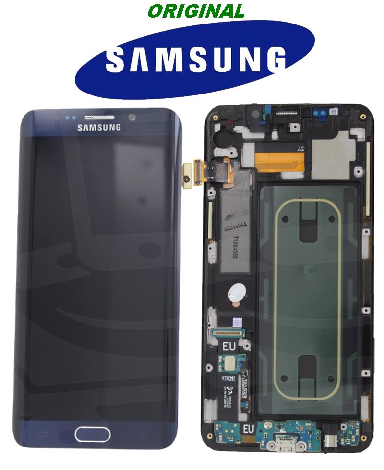 MyPhone LCD TOUCH GALAXY S6 EDGE PLUS SM-G928F BLUE-BLACK GH9717819B