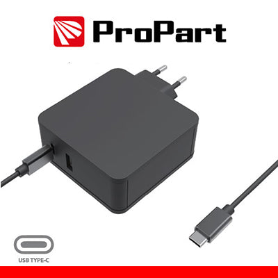 ProPart Alimentatore PD Type C Quick Charge 45W + USB fast
