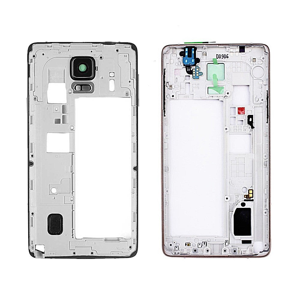 MyPhone Frame Medio per Samsung Note 4 N910F Bianco