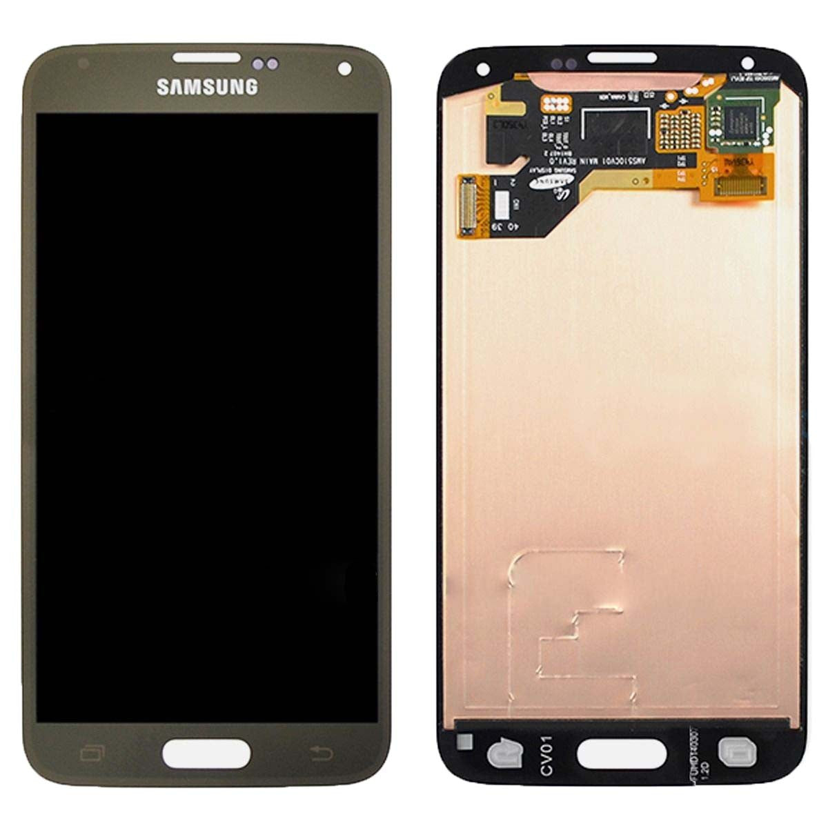 MyPhone LCD+TOUCH ORIGINALE PER SAMSUNG GALAXY S5 ORO GH9715959D