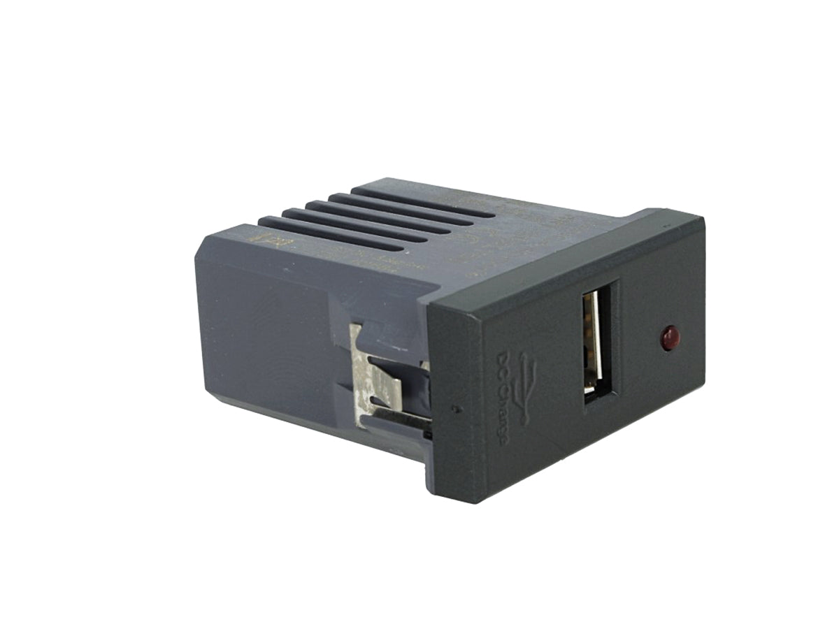 SANDASDON Modulo Caricatore USB 5V 2,1A Nero Compatibile Bticino Axolute
