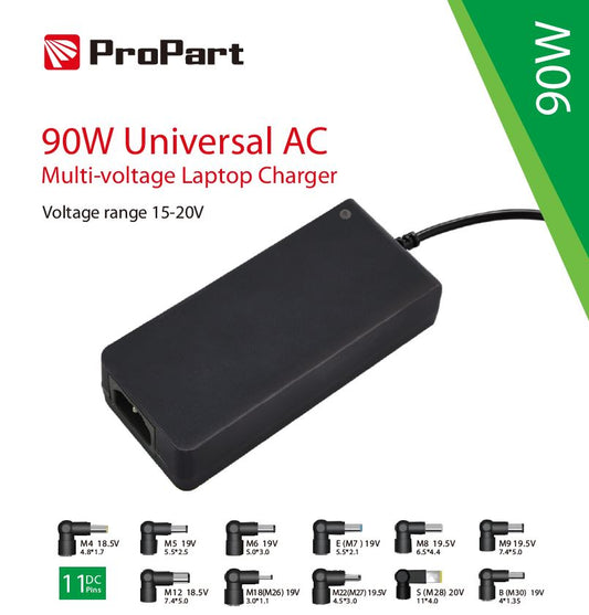 ProPart Alimentatore Universale Notebook Multi-voltaggio 90W